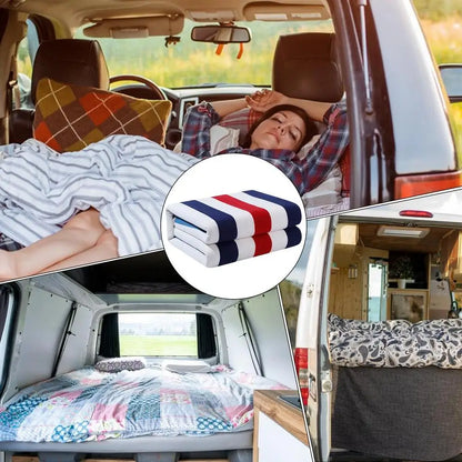 Heated Car Blanket Electric Waterproof Warming Throw With 3 Temperature Settings Electric Warming Blankets For Vehicle Interior