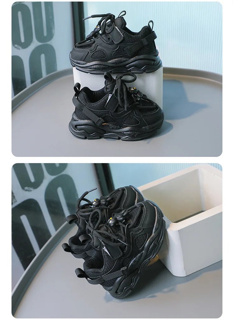 Children Sneakers kids Casual Shoes Hoop & Loop Sneaker Boy Child Flexible Sneakers tenis infantil menino Spring summer shoes