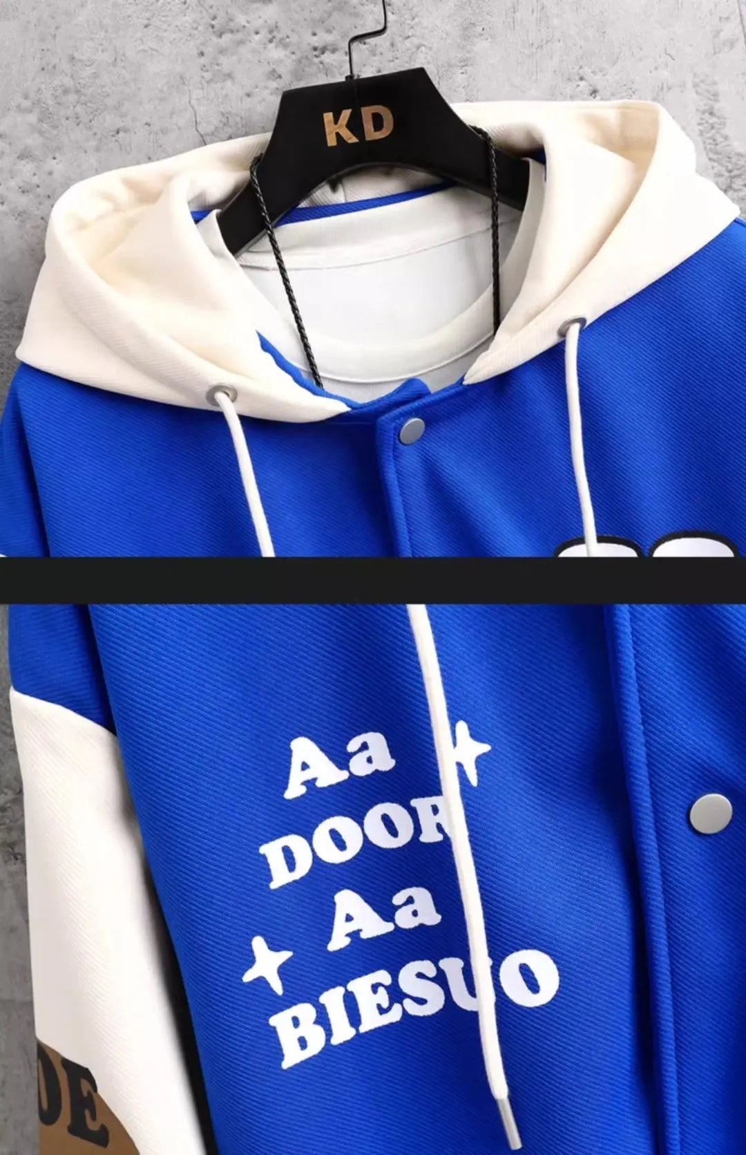 New Men's Hooded Pockets Cargo Jacket Men's Clothing Spring Autumn  Japanese Fashion Loose Male Coat Hooded Baseball Jersey New