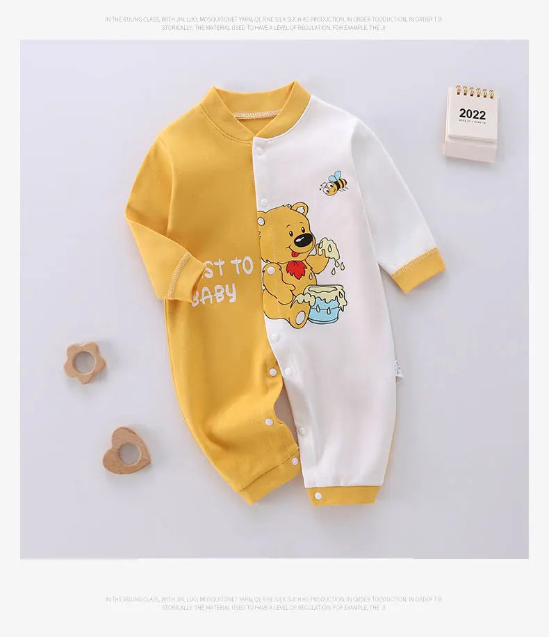 Baby Garment Jumpsuit Bodysuit Clothes Children Koala Newborn Softness Breathable Comfort Spring Clothing's Cotoon One-Piece