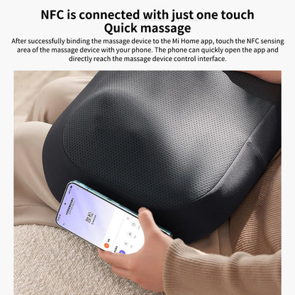 Xiaomi Mijia Smart Waist Massager Back Massager Hot Compress Shoulder and Neck Massage ulti-gear Adjustment MiHome APP Control
