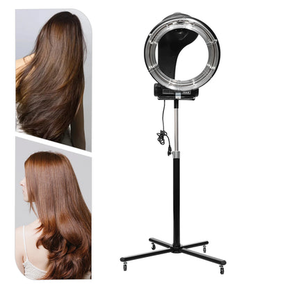 Professional Standing Hair Dryer - 3 in 1 Orbiting Infrared Free Standing Dryer Hair Dryer Accelerator Perm Styling