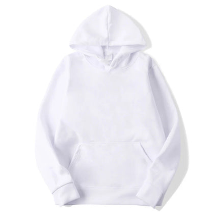 New Men's solid color hoodie autumn/winter fashion sportswear casual pullover couple street wear long sleeved top