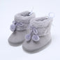 Newborn Toddler Warm Boots Winter First Walkers baby Girls Boys Shoes Soft Sole Fur Snow Booties Kids Snow Boots for 0-18M Bebe