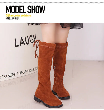 Children Over Knee Boots Girl Shoes Knee Fashion Children Boots Autumn And Winter Princess Girls Boots