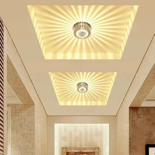 LED Ceiling Lamp Lustre Light  Indoor Lighting Energy Saving  Fixture Protect Eyes  Spotlights for Living Room