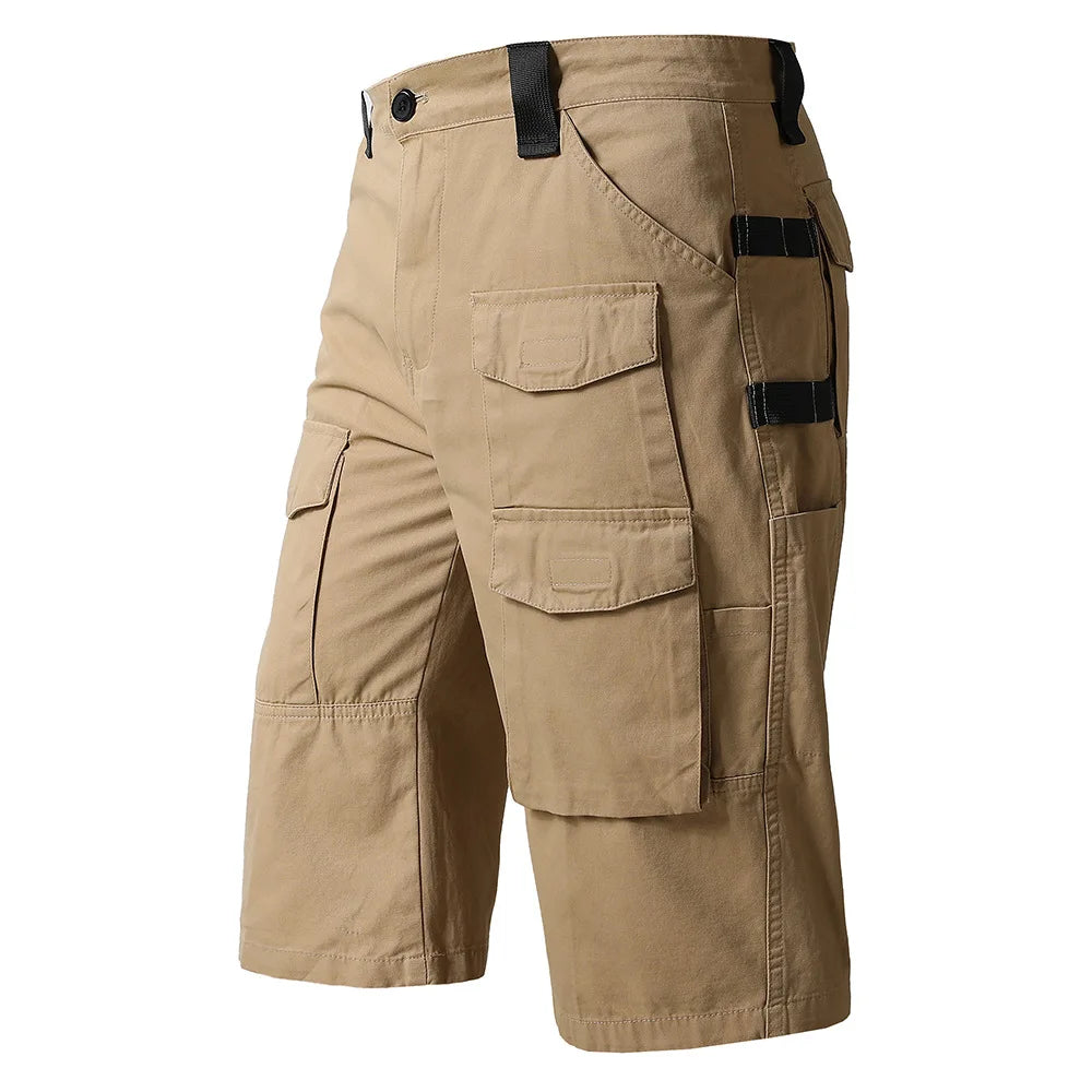 Men's Military Cargo Shorts 2026 Army Camouflage Tactical Joggers Shorts Men Cotton Loose Work Casual Short Pants Plus Size 5XL