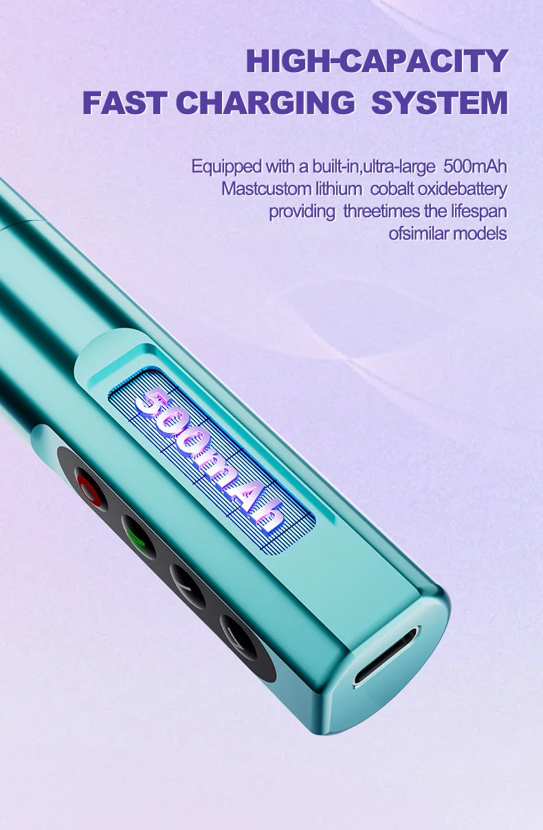 Ybeauty wireless battery embroidery machine set, integrated contact lens and eyebrow tattooing machine, cross-border source