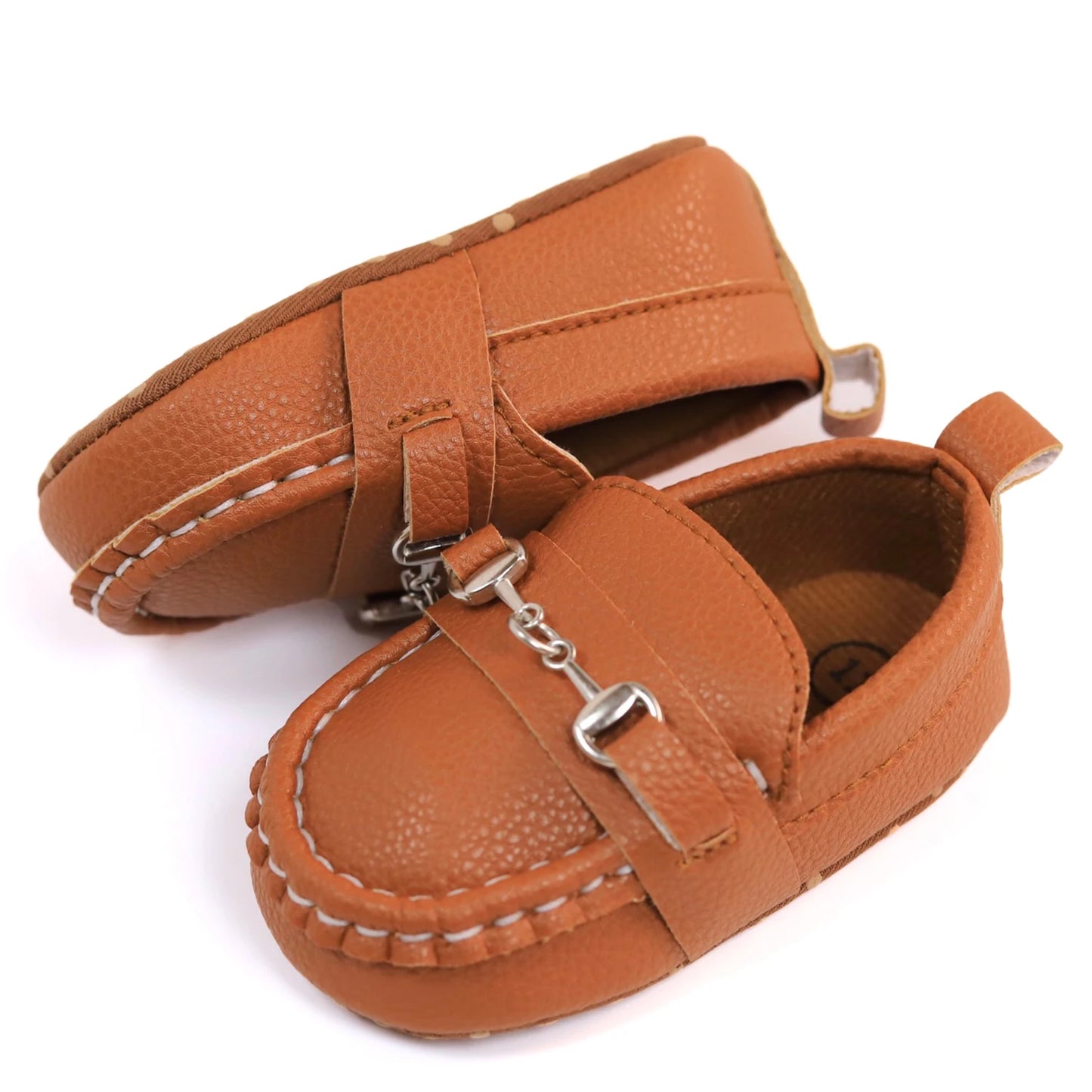 RABEISIR Casual Solid Color Slip On Low Top Loafer Shoes For Baby Boys, Lightweight Comfortable Non Slip Flat Shoes