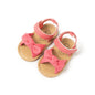 KIDSUN Summer Baby Beach Sandals Bow-knot Rubber Sole Anti-Slip Newborn Princess Toddler Crib First Walkers Baby Girls Shoes