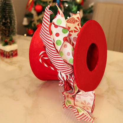 Christmas Celebration Red Holiday Decoration Great Holiday Centerpiece Sturdy Cloth Material For Holiday Table