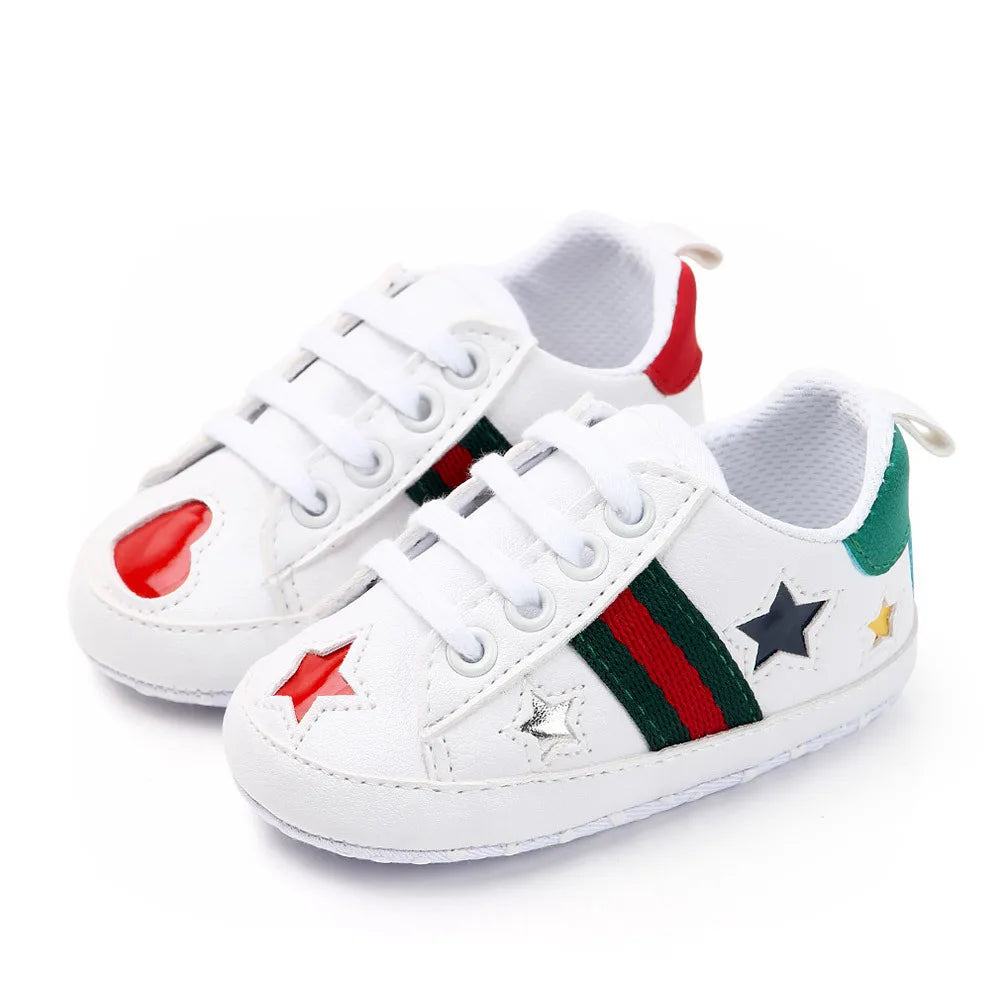 New Baby Shoes Fashion Soft Sole Boys' Shoes 0-12 Months Baby Walking Shoes 1-Year Old Baby Shoes  Kids Shoes Boys