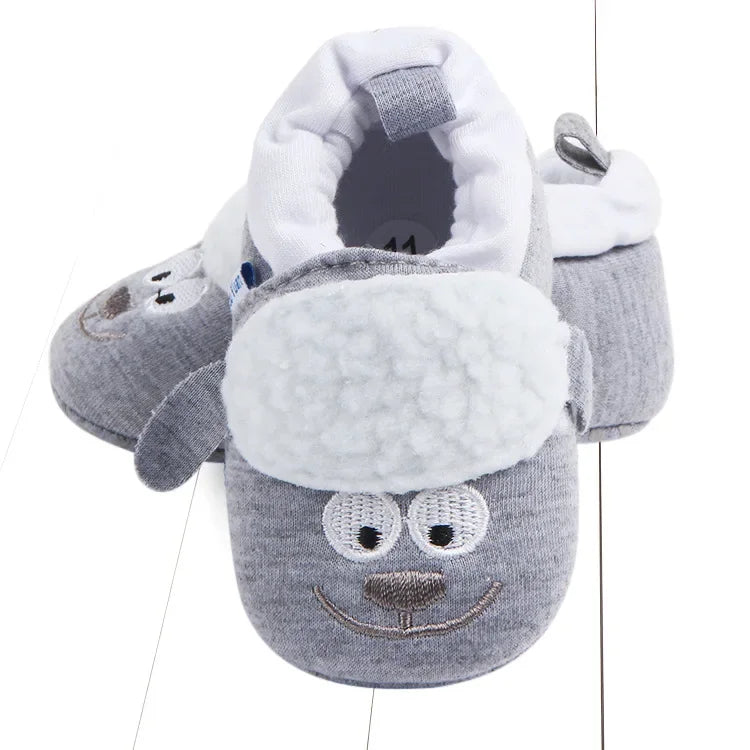 Season hot selling multi-color baby shoes non-slip baby cartoon walking shoes