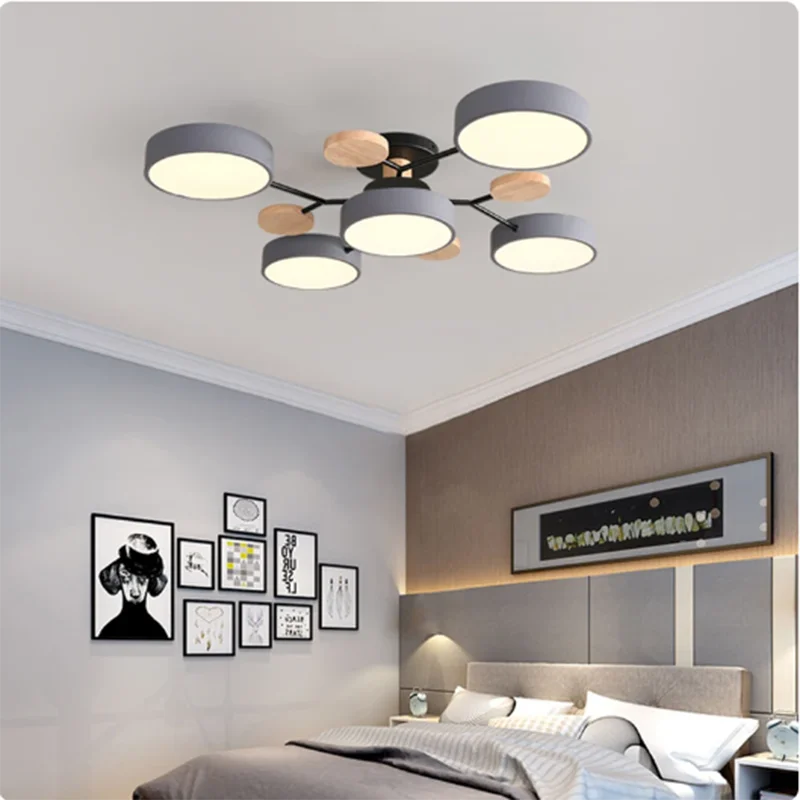 Modern LED Chandelier Lighting for Pendant Lamp Living Room Bedroom Study Home Decoration Indoor Lighting AC220V