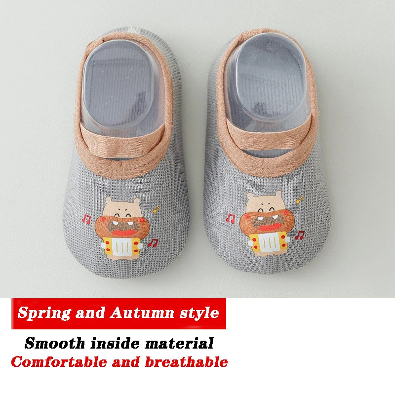 Baby Non-slip Socks Children Indoor Warm Floor Shoes Boys and Girls Toddler Shoes Amusement Park Kindergarten Non-slip