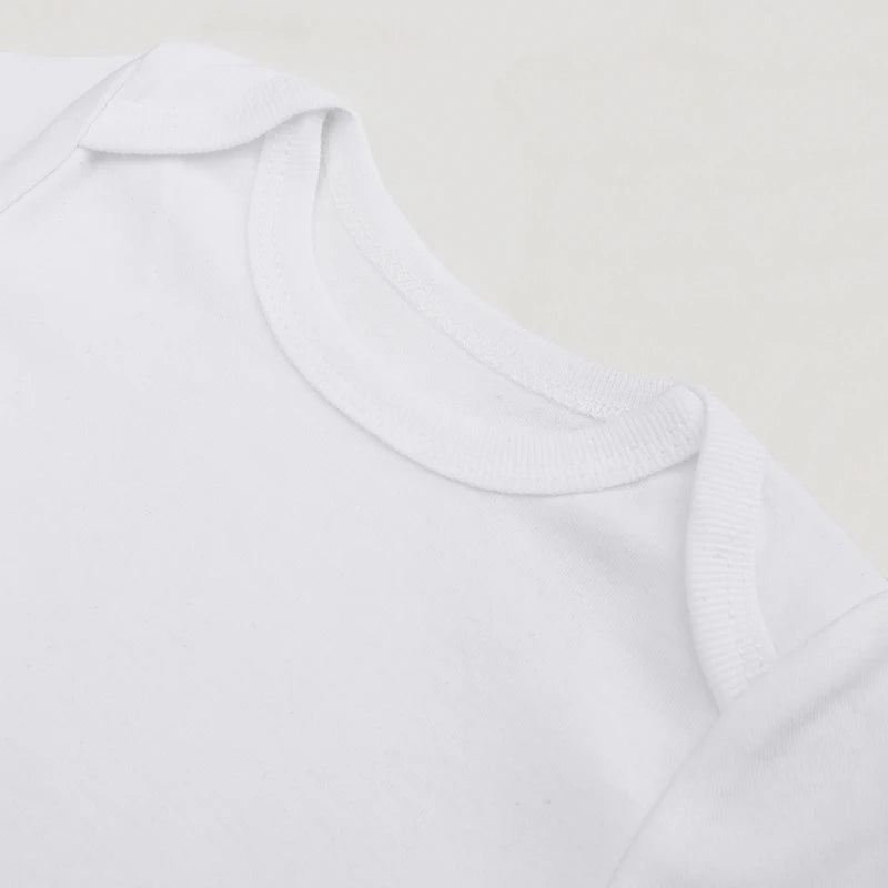 I'm the Best Thing 2024 Newborn Baby Clothes White Cotton Summer Bodysuits for Infants Short Sleeve Boys Girls Romper