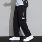2025 Cargo Pants Men Straight Fit Wide Leg Fleece Lined Trouser Male Winter Fashion Loose Baggy Large Plus Size Warm Streetwear