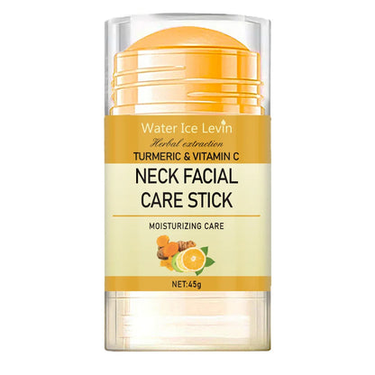 Turmeric & Vitamin C Neck Facia  Care Wrinkle Lines Lifting Whitening Tighten Double Chin Anti-age Rejuvenation Skin Care Product