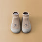 Baby Shoes First Shoes Baby Walkers Toddler First Walker Baby Girl Kids Soft Rubber Sole Baby Shoe Knit Booties Anti-slip