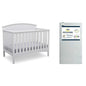4-in-1 Convertible Baby Crib - Greenguard Gold Certified