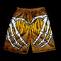 Summer Men's Sports Shorts Fashion Skull Print Pattern Men's Beach Shorts Hawaii Vacation Beach Men's Swimming Shorts S-2XL