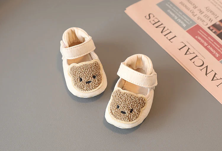 New Toddler Newborn Baby Shoes Boys' Girls' Slippers Pre walker Casual Shoes Winter Small Animals First Walkers