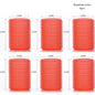 Hair Rollers Self Grip Hook Hair Curlers Heatless Roller Salon Dressing Curlers Jumbo Size Sticky Hair Styling Tools