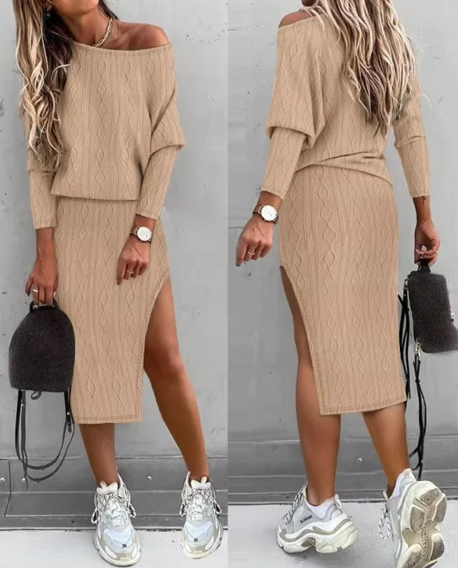 Women's Sports Suits 2025 Autumn Winter Latest Marketing Solid Thick Long Sleeved Zipper Sweatshirt Pants Set Two Piece Set