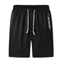 Men Summer Casual Shorts Breathable Beach Shorts Comfortable Fitness Basketball Sports Short Pants Male Loose Drawstring Shorts