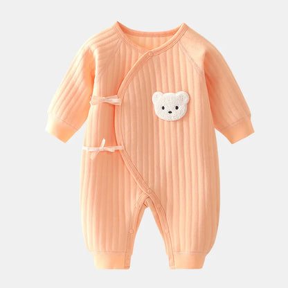 Newborn Baby Jumpsuit 0-6m Boys Girls Toddler Rompers Cotton Baby Jumpsuit Clothes for New Born Outfits Soft One-Piece Pajamas