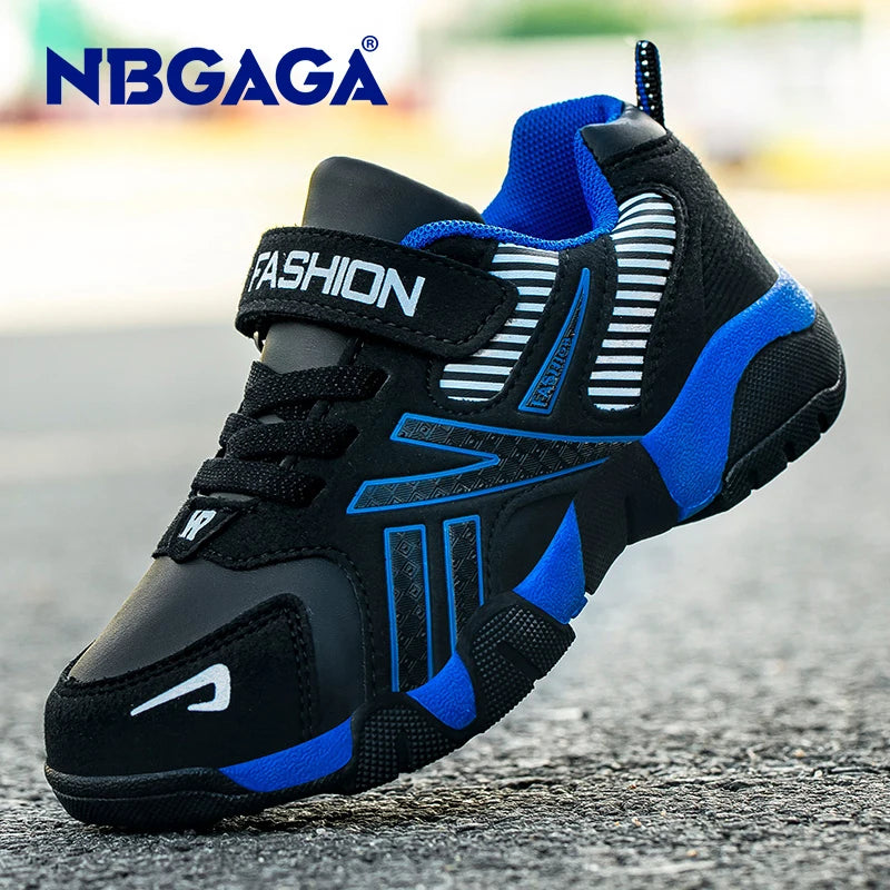 Children Boys Shoes School Sports Fashion Leather For Kids Tennis Casual Sneakers Children's Boy Running 7-12 Years Walking Shoe