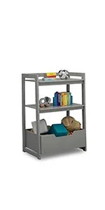 Children Emery Mini Convertible Baby Crib with 2.75-inch Mattress, Bianca White