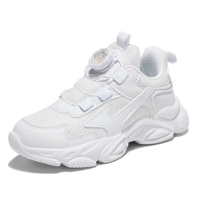 Children Shoes Boys Sneaker Black White Platform Kids School Sneaker Plus Size 31-43 Comfort Casual Sports Tennis Boys Shoes