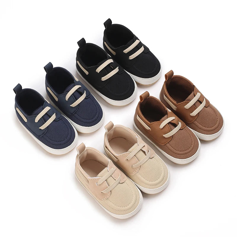 0-18M Baptism Newborn Baby Pre walker Girls Boys Casual Shoes Leather Non-Slip Soft-Sole Infant Toddler First Walkers