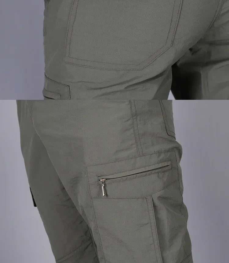 Summer Cargo Pants Men's Four Colors Streetwear Jogger Trekking Hiking Mountain Work Tourism Trousers Pants Hot Sales