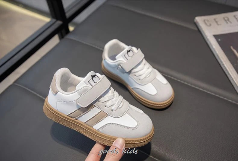 Trendy Kids Shoes Girls Boys Tennis Sneakers Outdoor Running Shoes Non-slip School Sports Shoes Breathable Mesh Comfort Shoes