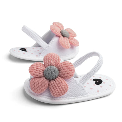 Summer New Sunflower Baby Sandals Soft Bottom Baby Toddler Shoes 0-1 Years Old Baby Girls  Baby Shoes Girls  Baby Boy Shoes