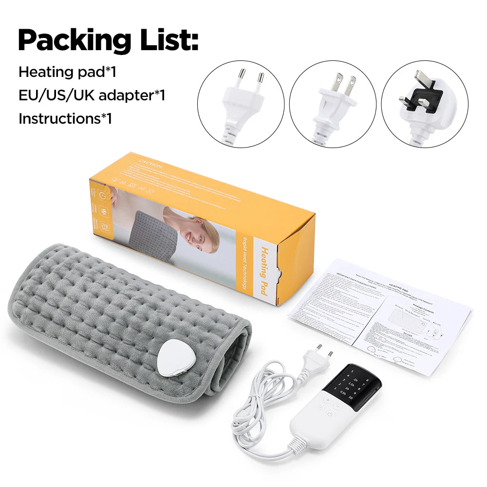 Electric Heating Blanket 10 Levels Heated Mat Electro Sheet Pad for Bed Sofa Warm Winter Thermal Blankets Warmer Home Use