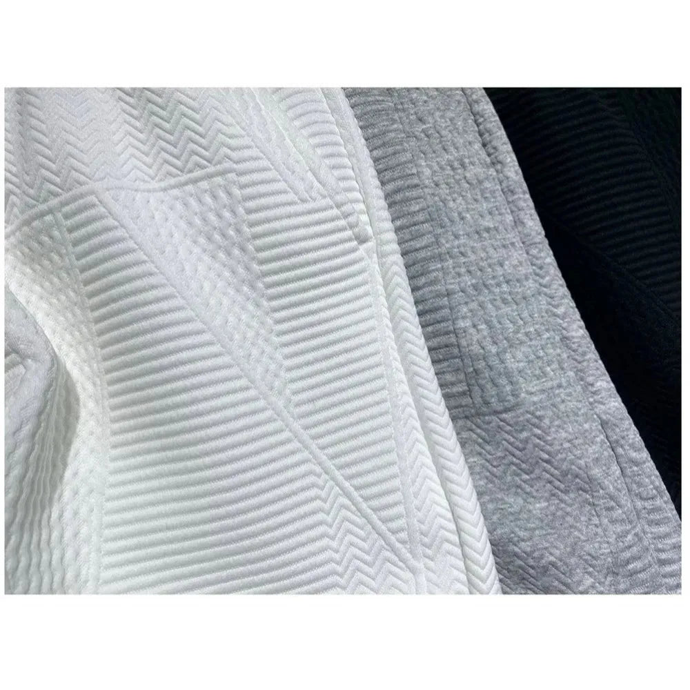 2026 Men Fashion Cotton Blended Solid Color Loosen Up The Waist Summer Multi-Pocket Shorts Wide Beach Casual Shorts Hot Selling