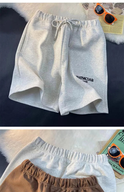 Summer New Leisure Fashion Sports Shorts Street Man Fashion Minimalist Sports Beach Pants Letter Embroidered Cotton Shorts