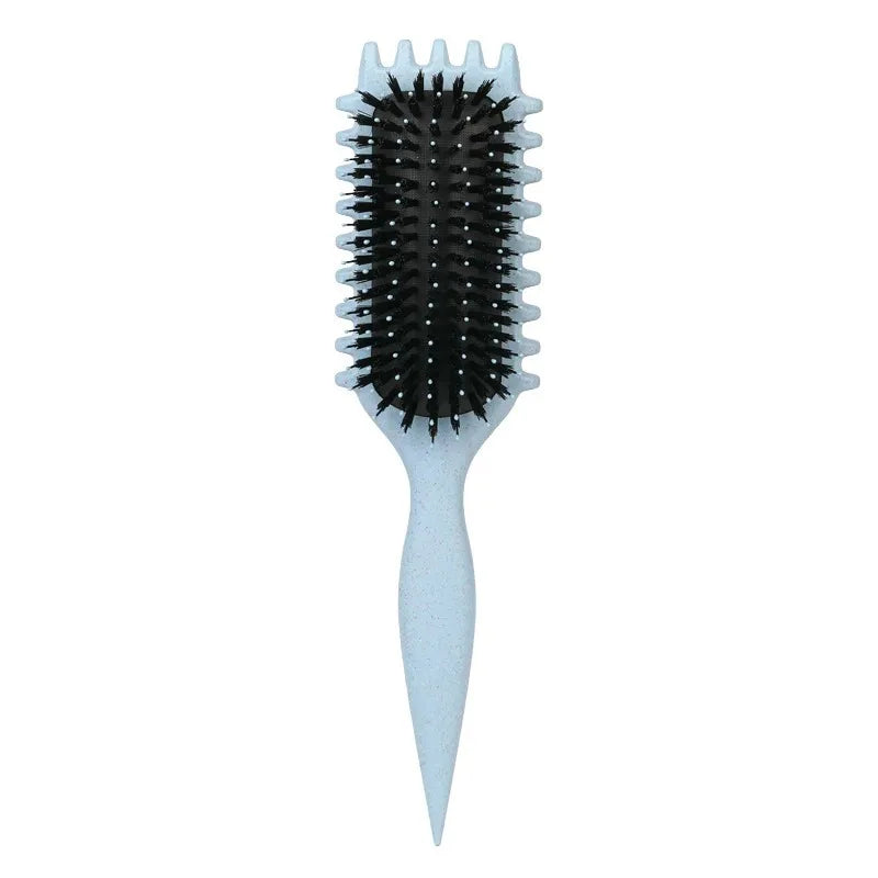 Salon Styling Curly Hair Styling Brush Curl Hair Brush for Combing and Shaping Men's and Women's Curls Reduce Pulling Tools