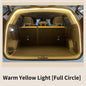 Car high brightness trunk lighting ambient light interior decoration LED wiring free automatic sensing tailgate light strip
