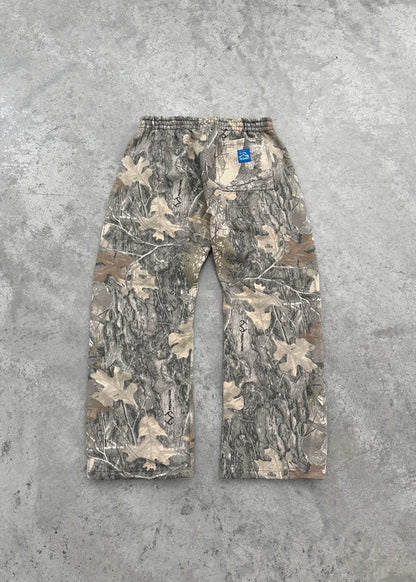 Y2K Streetwear Men Camouflage Pattern Printed High Street Hip Hop Sweat Pants Men Oversized Unisex Casual Camo Baggy Pants