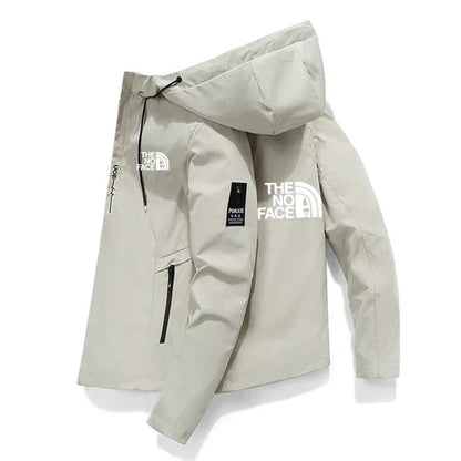 Spring and Autumn men's windproof zipper Jacket Casual quality hooded baseball jacket Outdoor blazer garment top