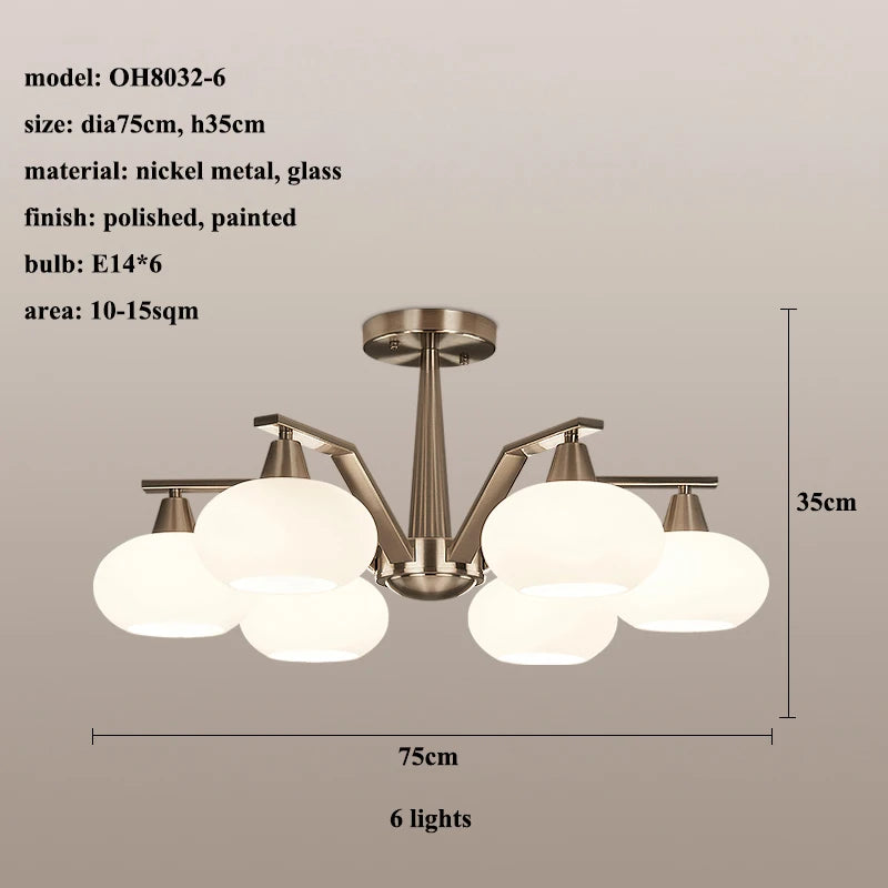 Modern Luster Led Chandelier Lighting Living Dining Room Décor Lights Bedroom Hanging Light Luminaire Home Decor Items Lamps