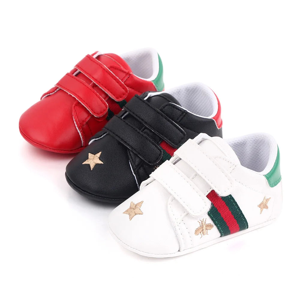 New Baby Shoes Fashion Soft Sole Boys' Shoes 0-12 Months Baby Walking Shoes 1-Year Old Baby Shoes  Kids Shoes Boys