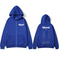 Rapper Frank Hip Hop Oversized Zipper Hoodie Ocean Hip-Hop Fashion Zip Up Jacket Men's Blond Vintage Sweatshirt Male Streetwear