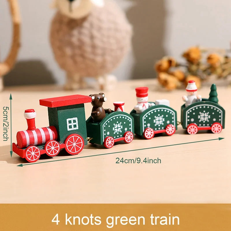 Christmas Train Merry Christmas Decorations For Home 2025 Christmas Ornament Xmas Navidad Noel Gifts Happy New Year 2026 Gifts
