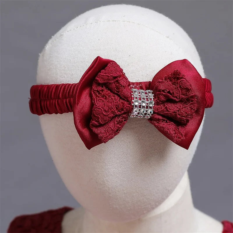 Baby Girls Christmas Dress 3 6 9 12 18 24 Months Toddler Newborn Lace Princess Dress 1 Year Old Birthday Party New Year Costume