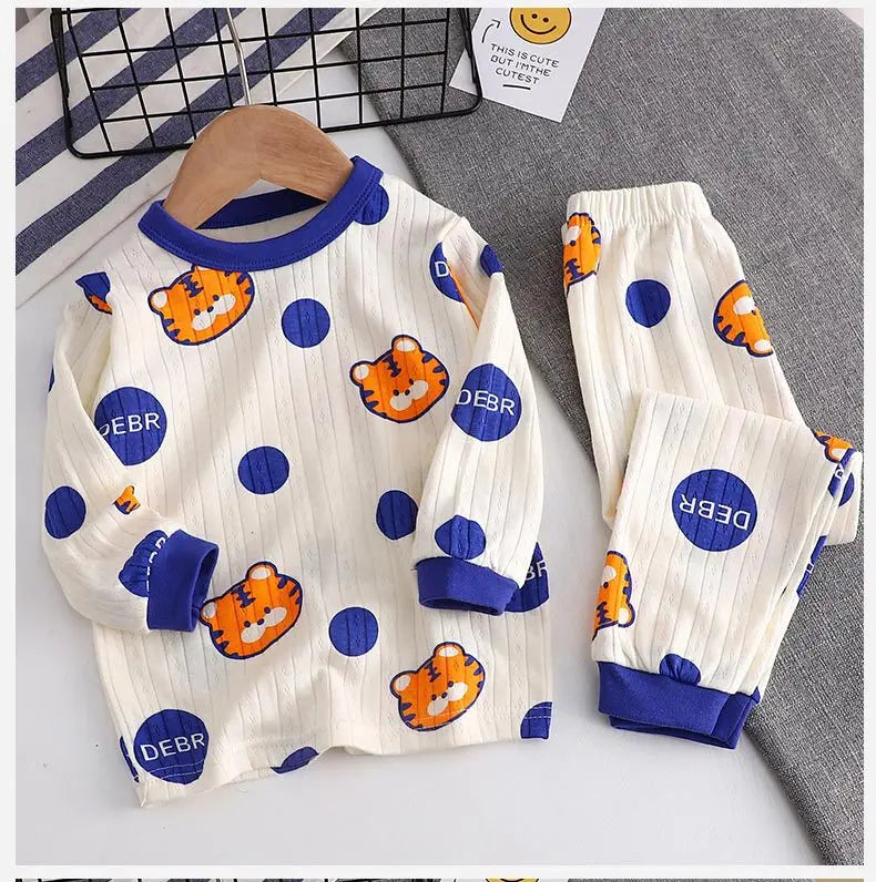 Autumn Longuewear Baby Set Underwear Clothes Pajamas 2pcs Soft Fabric 5-day Shpping Baby Clothes Sleepwear Outfit